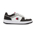Sneakers bianche da uomo con dettagli neri e grigi Champion Rebound 2.0 Low, Brand, SKU s322500299, Immagine 0